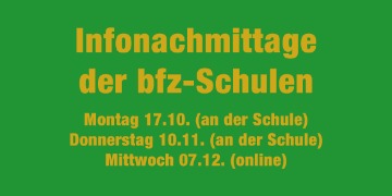 Infonachmittage Infonachmittage